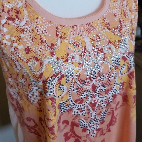Miss Me Rhinestone Tank Top, size S - Picture 6 of 14